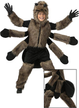 Disfraz de Araña Peluda para Niños, Halloween, 8 Patas, Modelo 2023