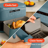 Freidora de aire Bella 4 Qt, 1200W, 2 canastas, TriZone