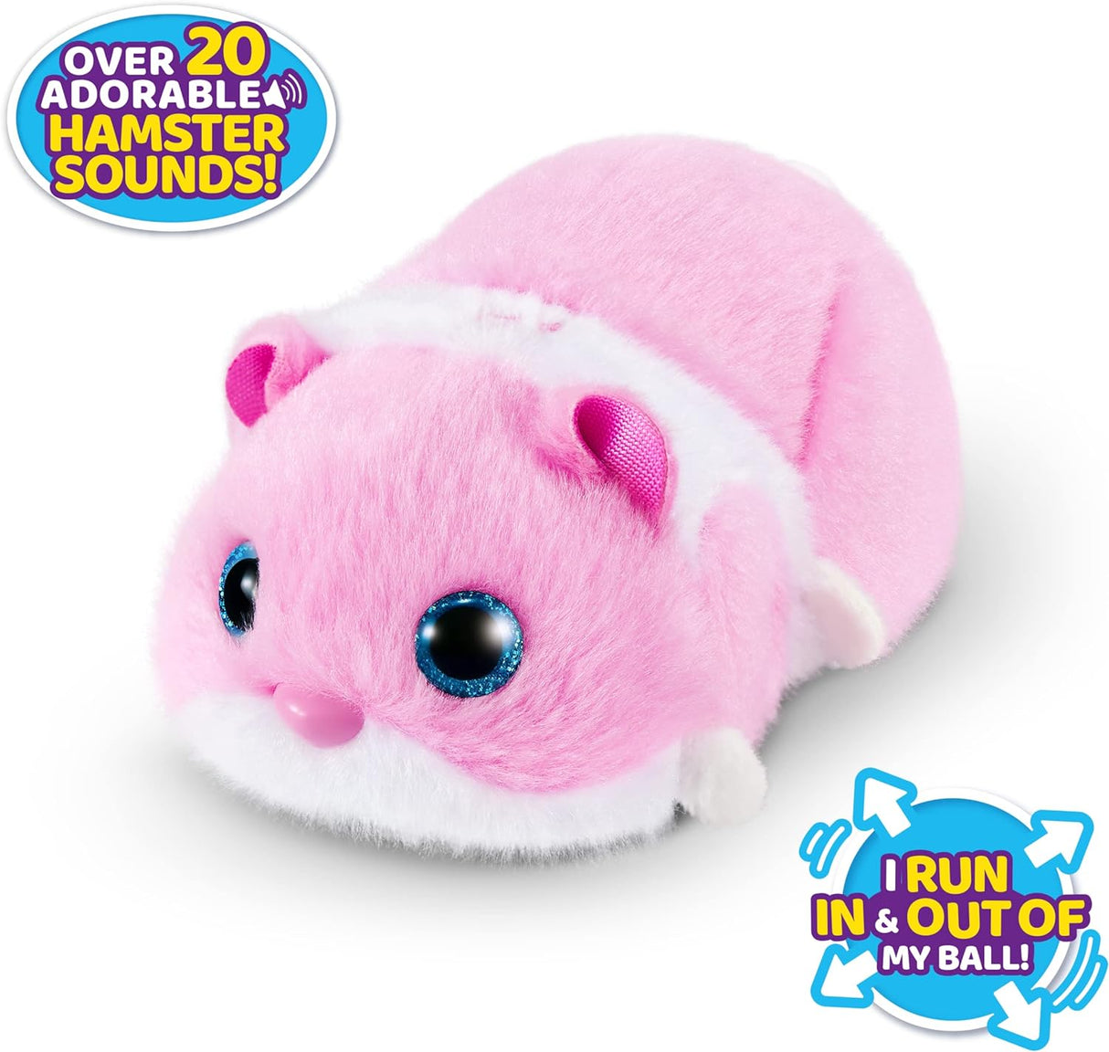 Pets Alive Electrónico Hamster Pets Alive, 20+ Sonidos, ZURU