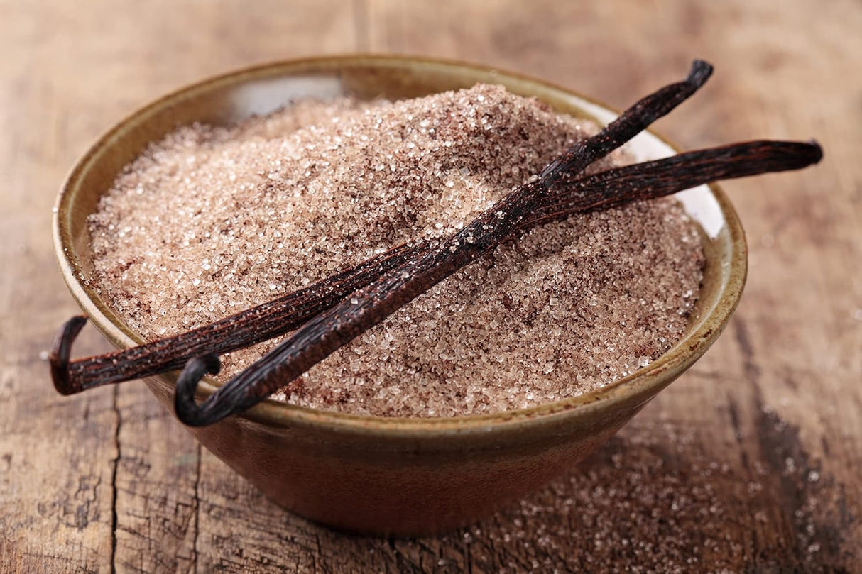 Azúcar de Vainilla Pura de Madagascar 12 OZ para Cocinar