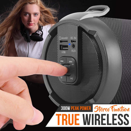 Altavoz inalámbrico portátil Bluetooth PYLE-HOME