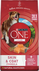 Purina ONE Comida Seca para Perros, Estómago Sensible, 31.1 lb.
