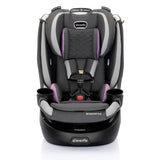 Asiento giratorio 2 en 1 para automóvil con funda Evenflo