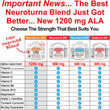 Suplemento Soporte de neuropatía vitaminas, minerale