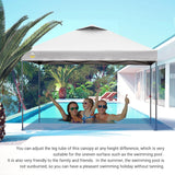 Carpa CROWN SHADES 10x10 para Playa con Bolsa y Accesorios