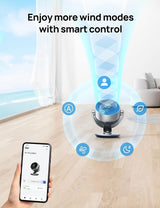 Ventilador Dreo Oscilante 70 ft, 4 Velocidades, 9 Mesa