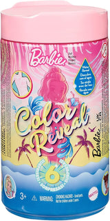 Barbie Chelsea Muñeca con 6 Sorpresas, Serie Arena y Sol