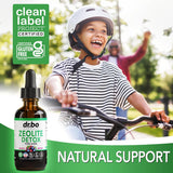 Zeolite Detox Líquido para Niños - Clinoptilolita y Vitaminas, 2oz