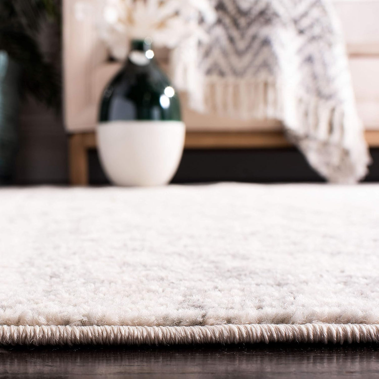 Alfombra Oriental Medallón Copo de Nieve Distressed MAD603G