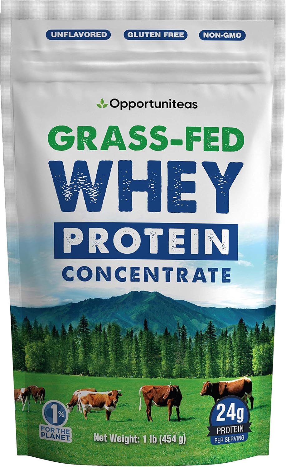 Concentrado de proteína de suero de leche alimentada