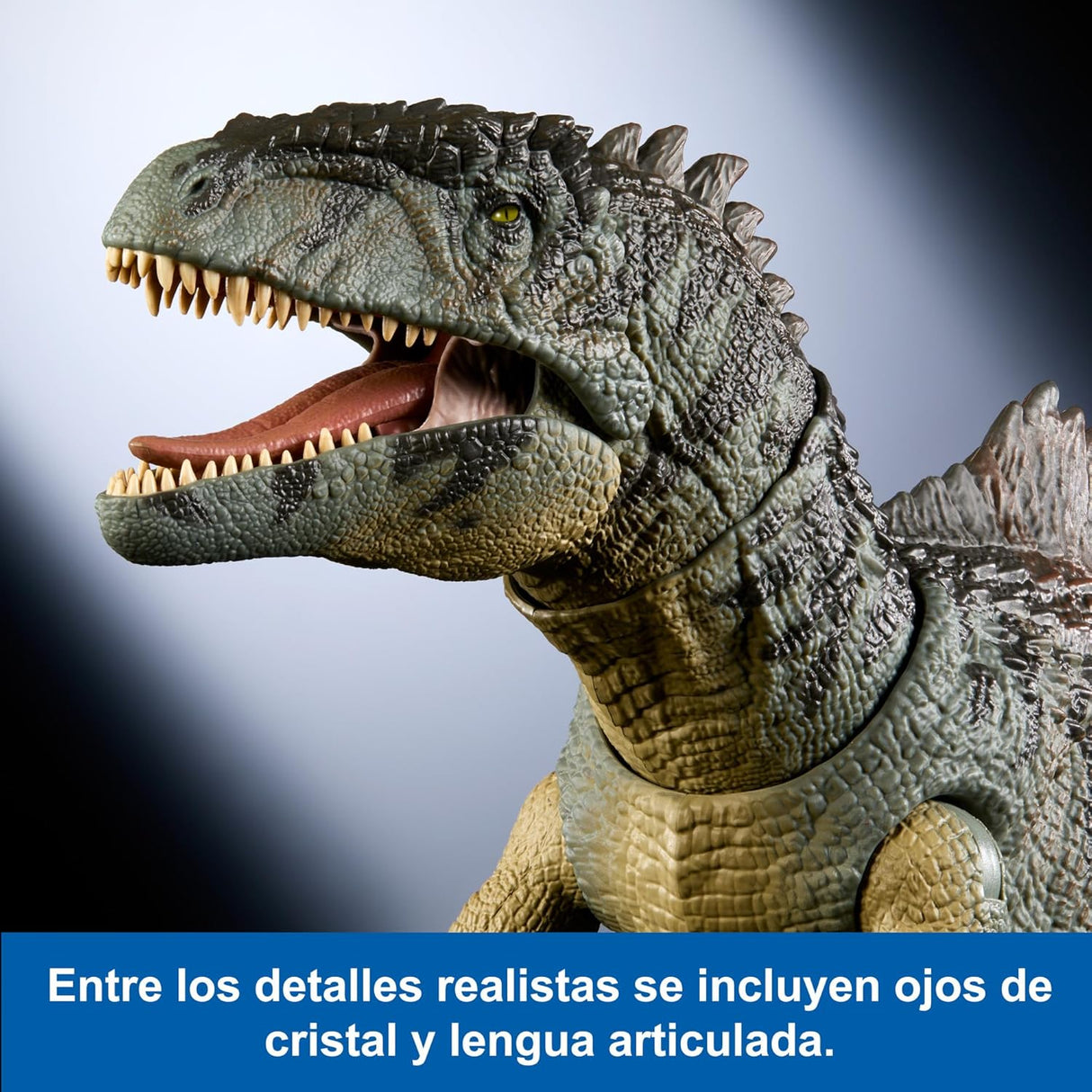 Figura Giganotosaurus Jurassic World, Mattel, 21 Articulaciones