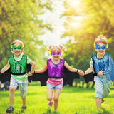 Disfraces de alas de dragón para niños talla única morado