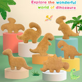 Pillow Plush Nugget de Pollo Dino, Regalo Divertido, Tyran Rex
