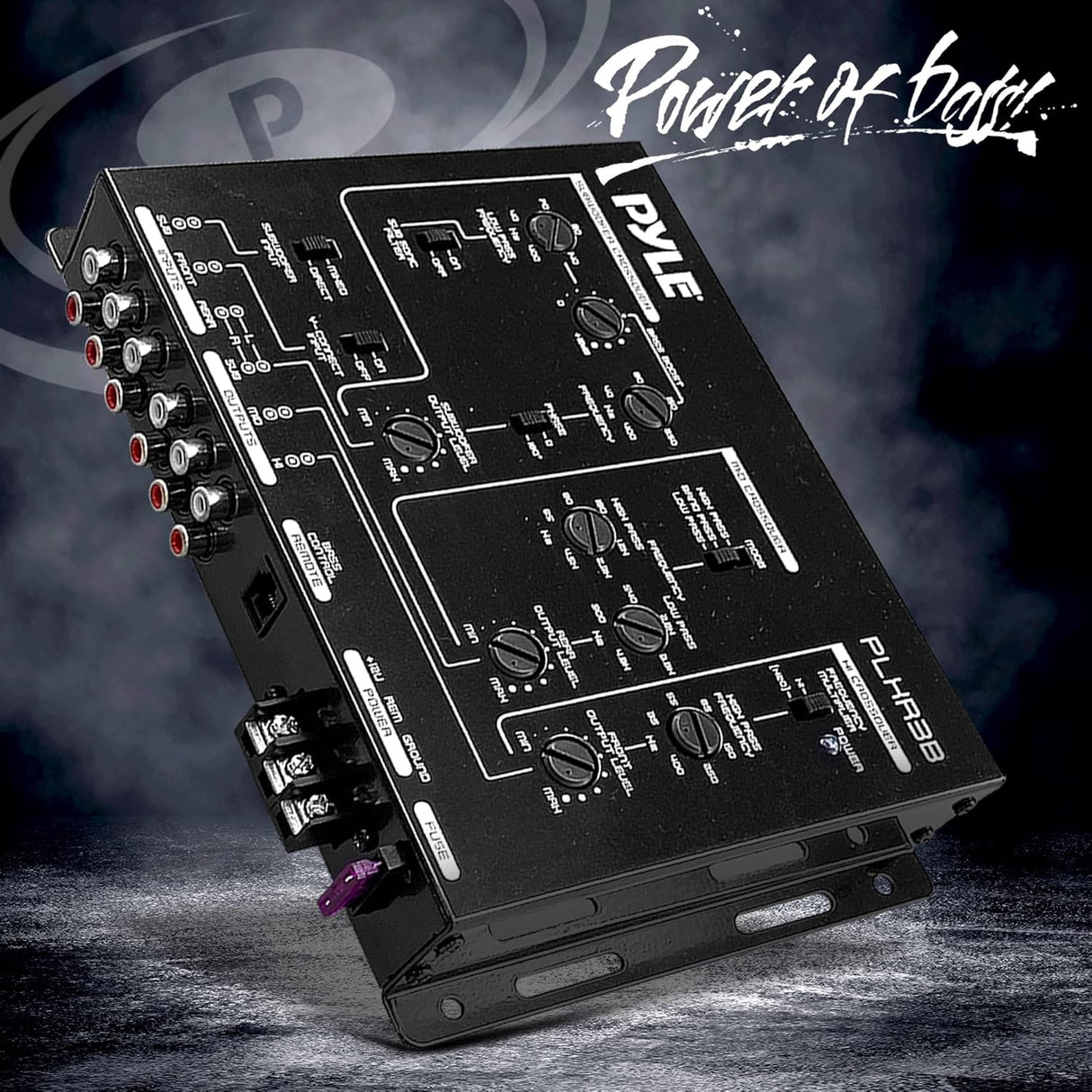 Ecualizador de audio electrónico de 3 vías PYLE PLXR3B