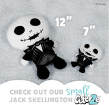 Peluche Jack Skellington 12 KIDS PREFERRED, Cuteeze, Disney