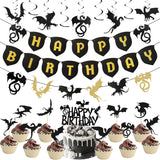 Decoración Fiesta Dragón Halloween - Set Decorativo Cumpleaños