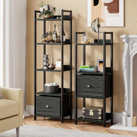 Estantería Furologee 5 Niveles con Cajón, Rack de Cocina
