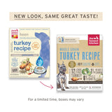 Alimento para perros de pavo de grano orgánico deshidratado
