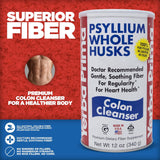 Limpiador de Colon Yerba Prima Psyllium, 12 oz (Paquete de 3)