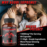 Suplementos Alimenticios T-Booster Supreme 14000 mg  60 cáp