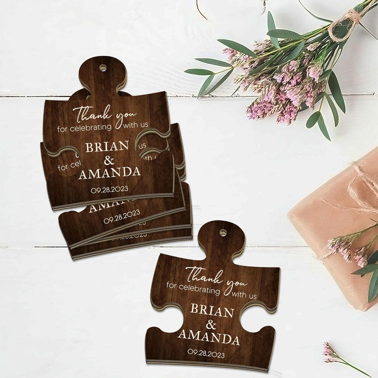 Adornos Personalizados para Boda y Fiesta, Recuerdos y Decoración