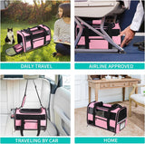 Transportín Suave Oeko-TEX para Gato y Perro Pequeño, TSA