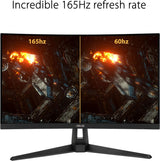 Monitor Curvo 27 ASUS TUF Gaming 1080P 165Hz VG27VH1B