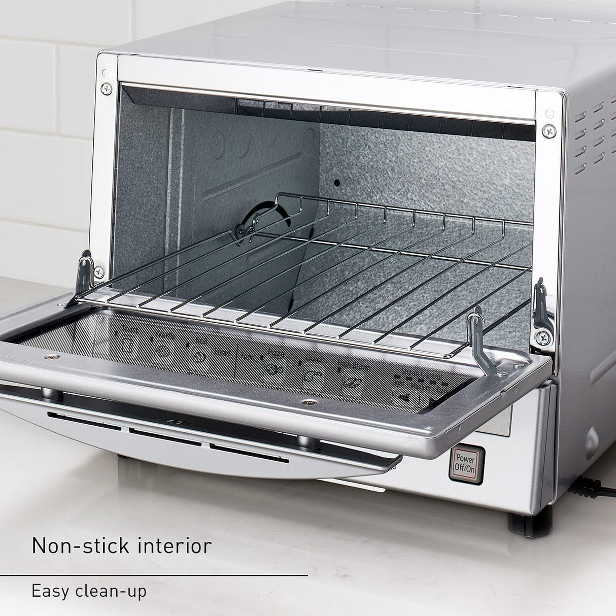 Horno tostador Panasonic Flash Xpress, Plateado
