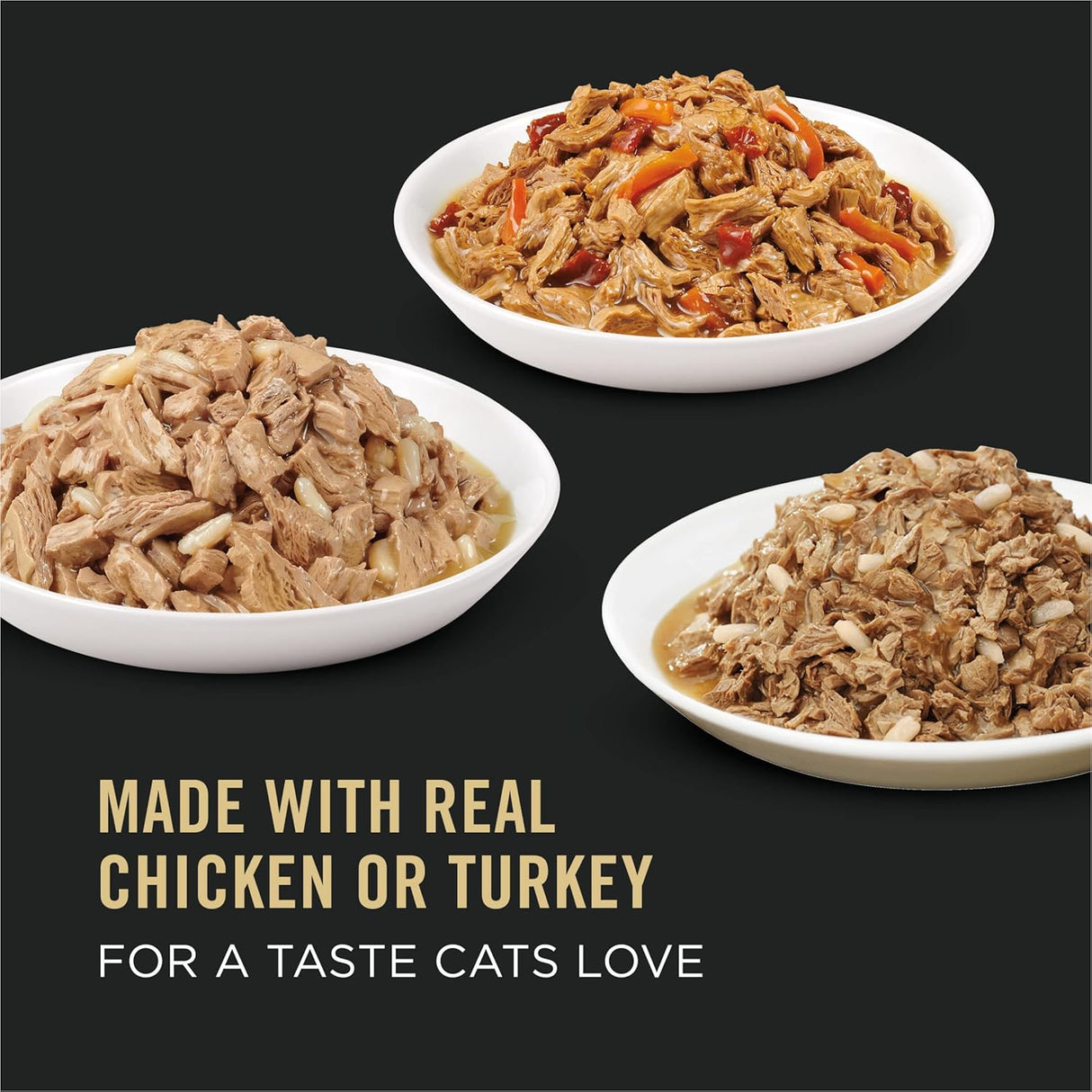 Alimento para gatos húmeda (24) 3 oz. Latas