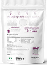 Suplemento Polvo de proteína de colágeno múltiple, 2 libras