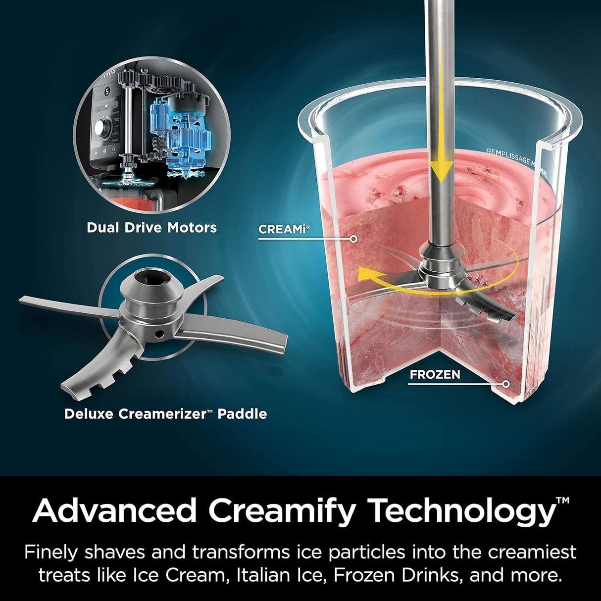 Máquina para hacer helados y golosinas congeladas Ninja