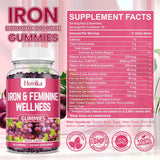 Suplemento de hierro Anemia con multivitamina Hovika