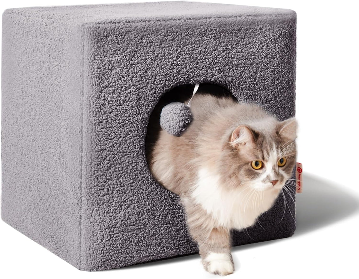 Casa para Gatos de Interior - Marca X, Espacio Seguro, Modelo Y