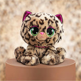 Peluches  gatita leopardo Sadie Spotson de felpa  6 pulgadas