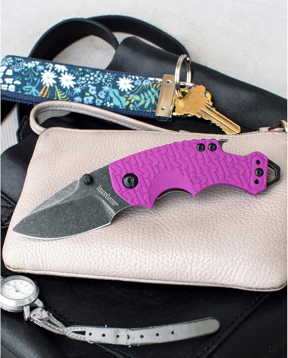 Cuchillo de Bolsillo Plegable Shuffle, Multifunción Compacto