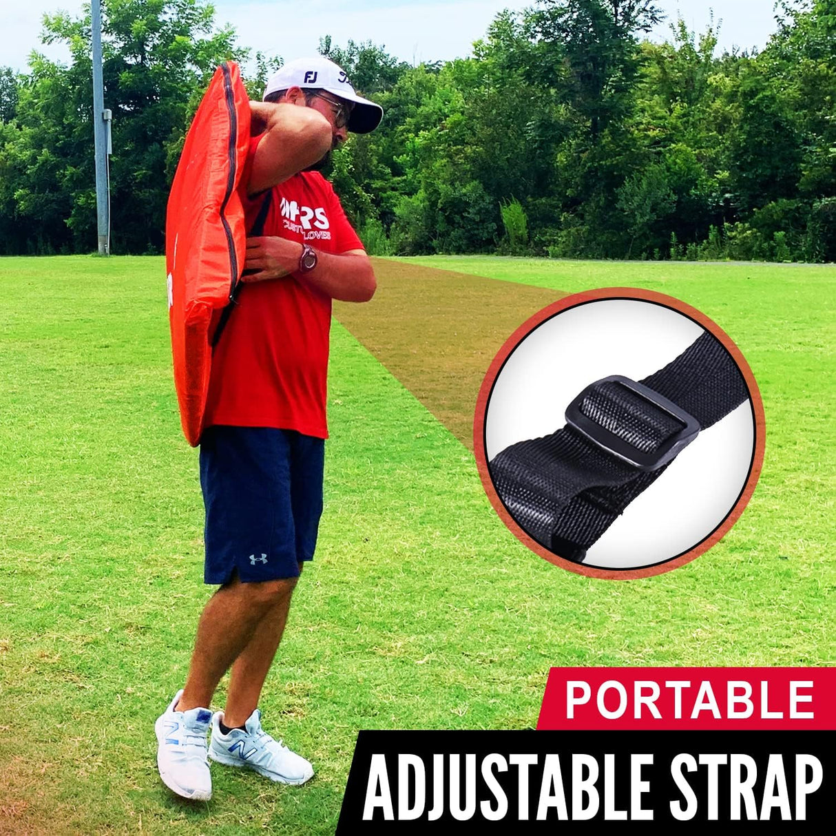 Porterías de fútbol desplegables para niños montaje rápido