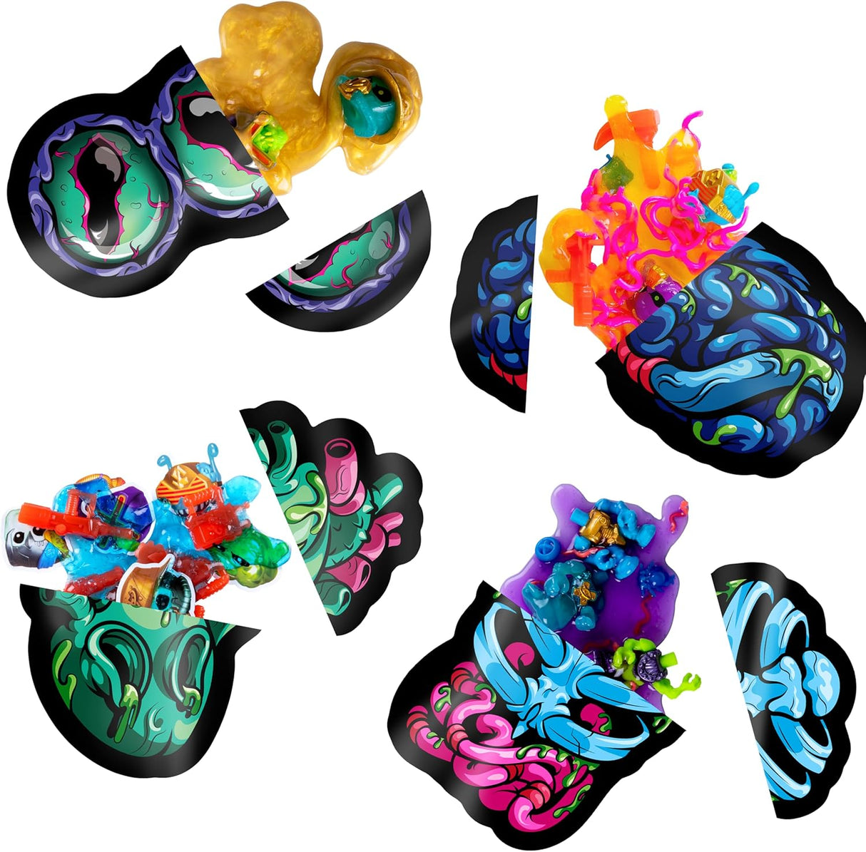 Diseción Mega Alien TREASURE X: 35 Sorprendentes Sorpresas