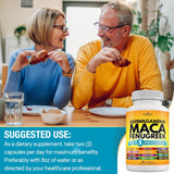 Suplemento de Ashwagandha Maca y Fenogreco con Ginseng