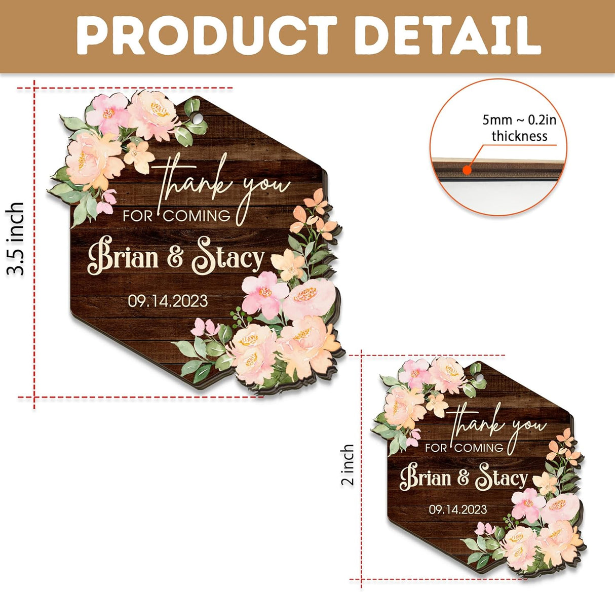 Recuerdos Personalizadas de Boda y Ducha Nupcial