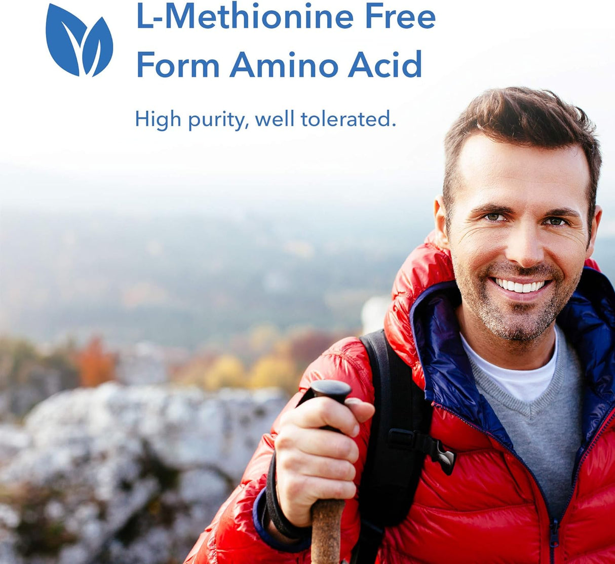Suplemento Allergy Research Group L-Metionina 500 mg 100 Cáp