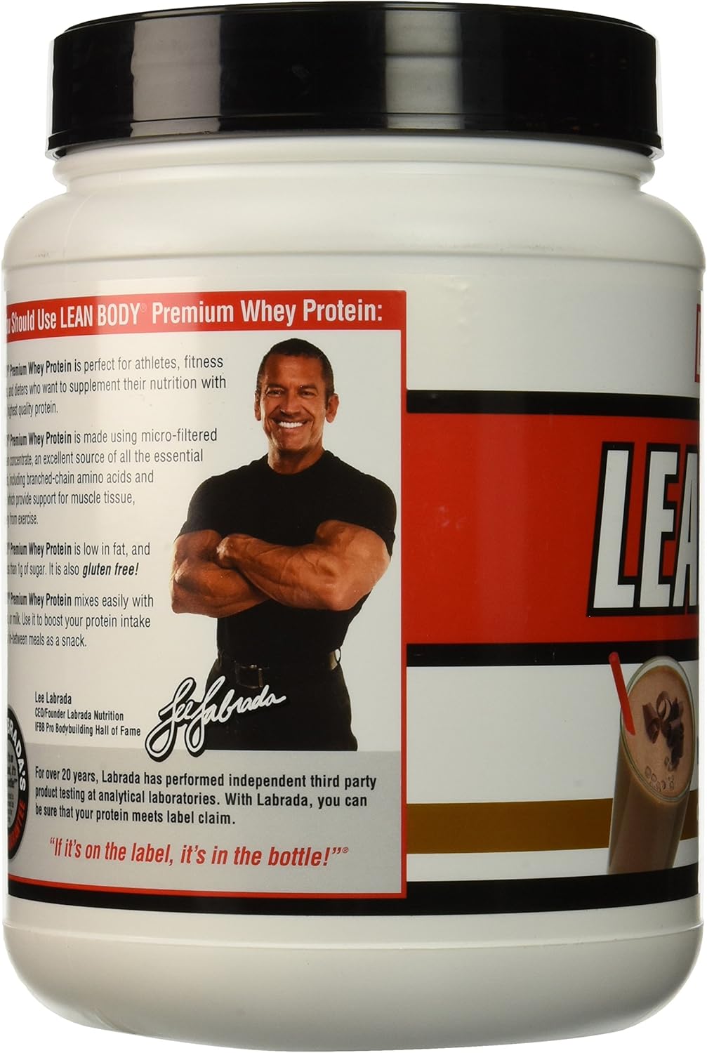 Proteína en polvo Lean Body Premium Whey Labrada 24oz