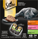 Bandejas de comida húmeda en salsa para gatos adultos