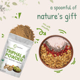 Suplemento Triphala en polvo orgánico, 2 libras Origen indio