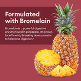 Suplemento Enzimas digestivas múltiples bromelina prebiótico