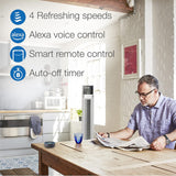 Lasko Ventilador Torre Oscilante Controlado por Voz T48401