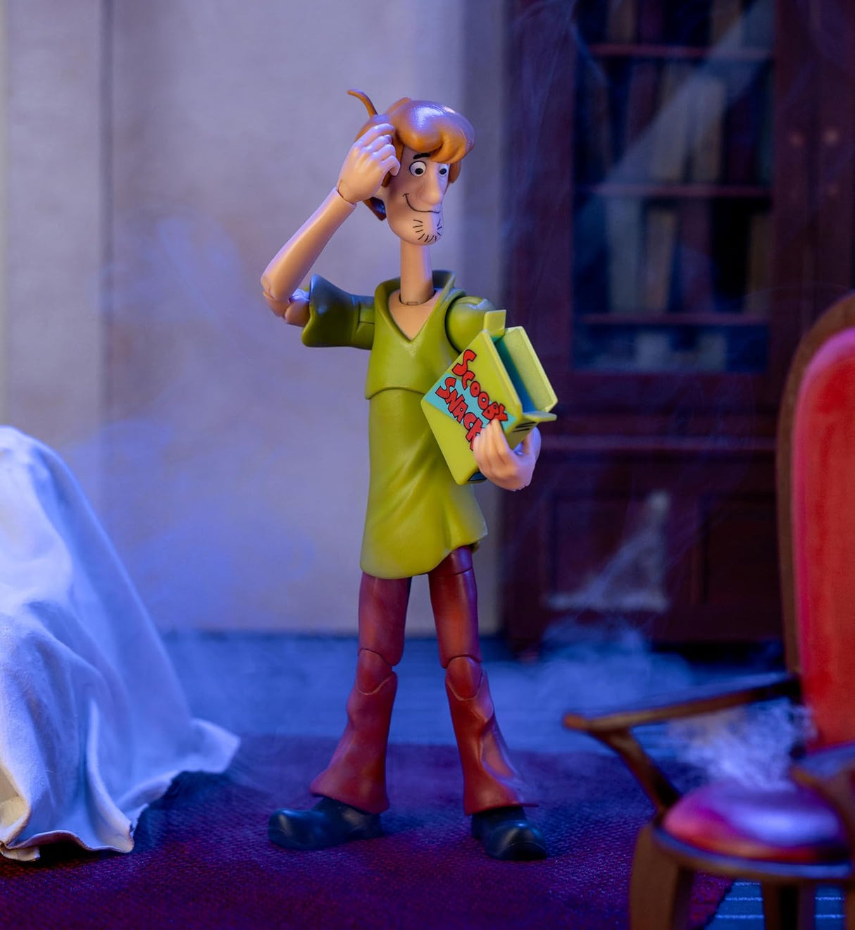 Figurina de acción Scooby-Doo Wave 1 Shaggy 6 articulada