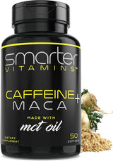 Energizantes con Cafeína y MCT, 50 Softgels