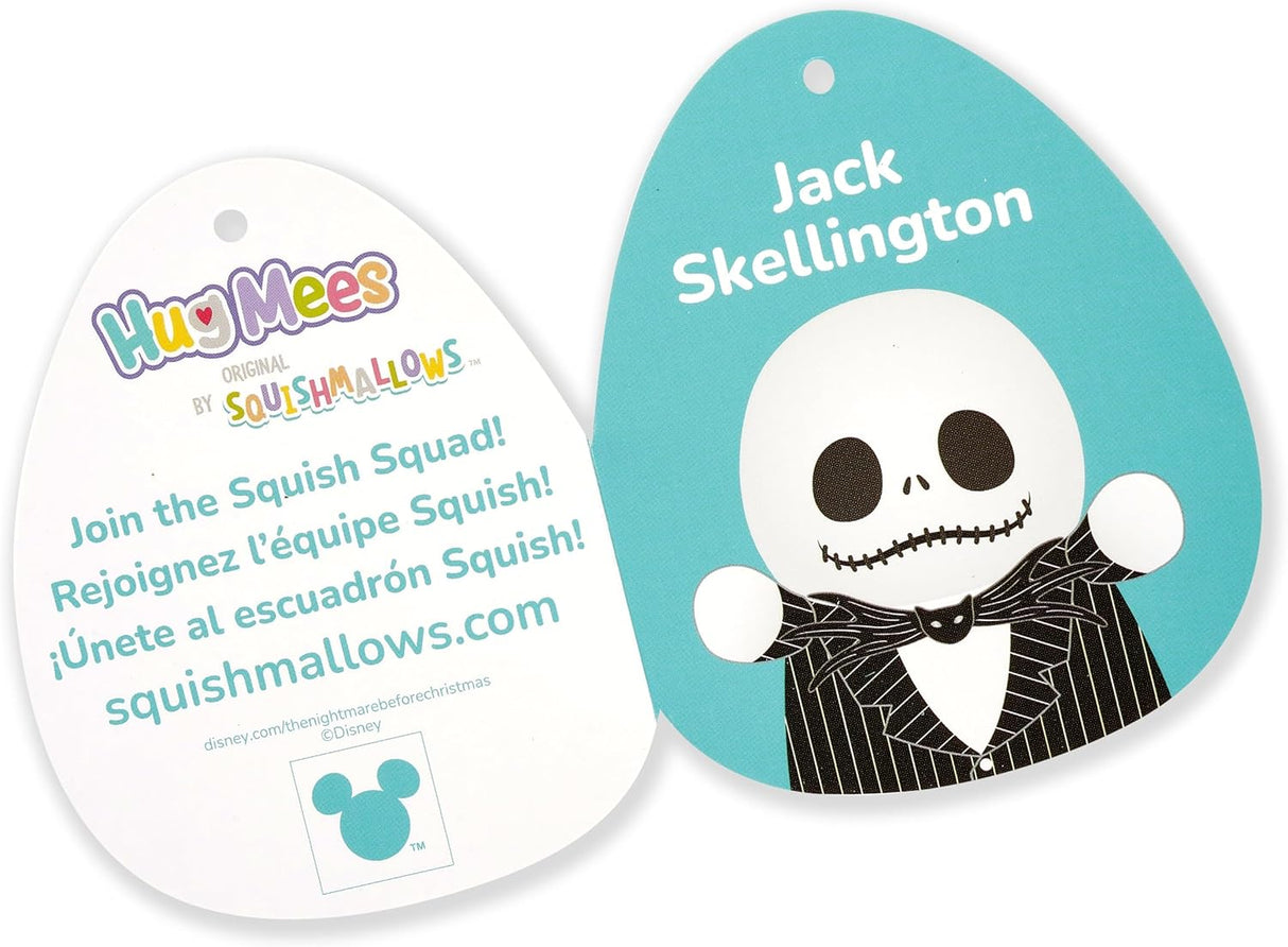 Peluche Squishmallows Jack Skellington 10 Ultrasuave Jazwares