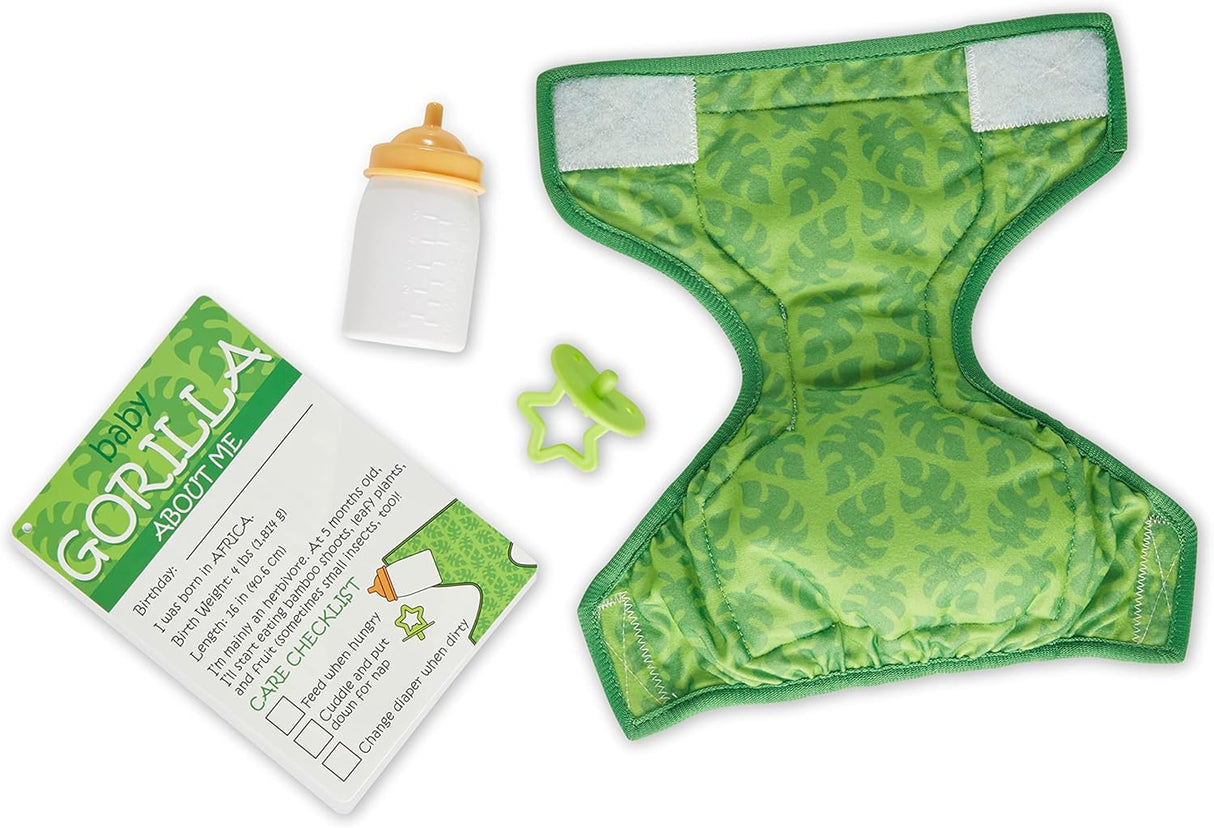 Giraffe de peluche 11 Melissa & Doug con chupete y biberón
