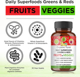 Suplemento Vegano de Frutas y Verduras en Cápsulas